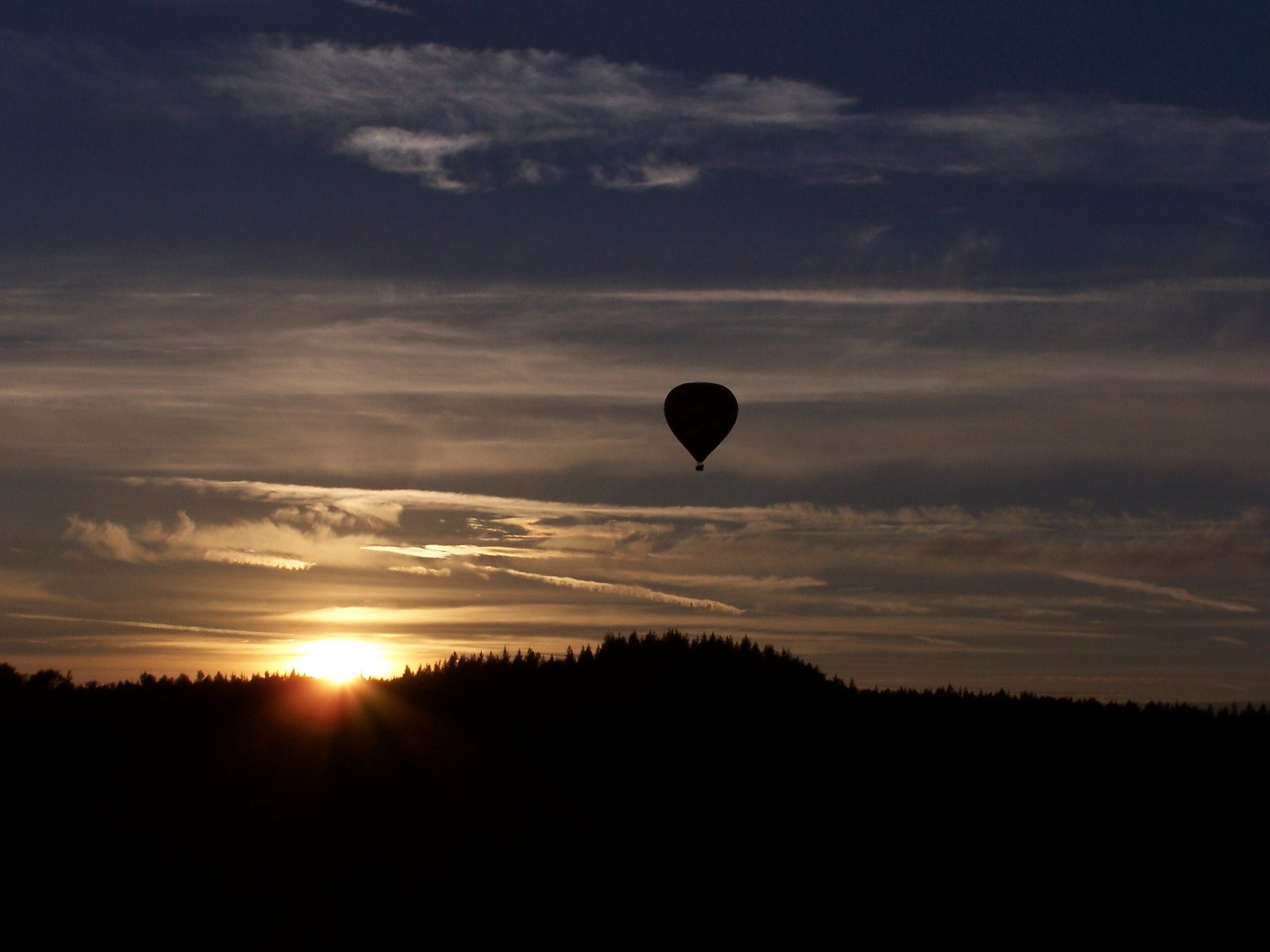 A perfect evening ride